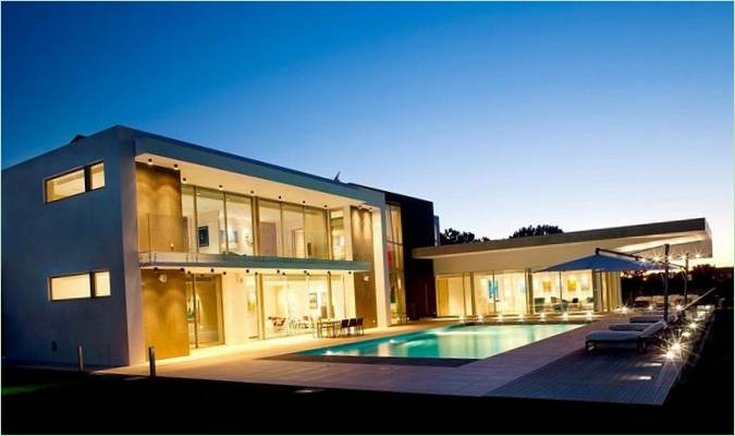 Het ontwerp van de Quinta chic villa in Portugal