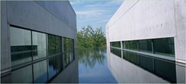 Het ontwerpen van kunstmatige meren: een aangelegd zwembad bij een kunstcentrum