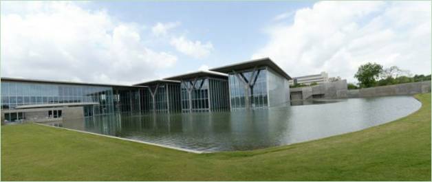 Het ontwerpen van kunstmatige meren: een modern kunstmuseum in Texas