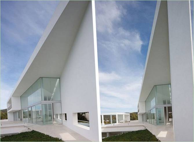 Interieurontwerp voor het huis van Atelier d'Architecture in Spanje
