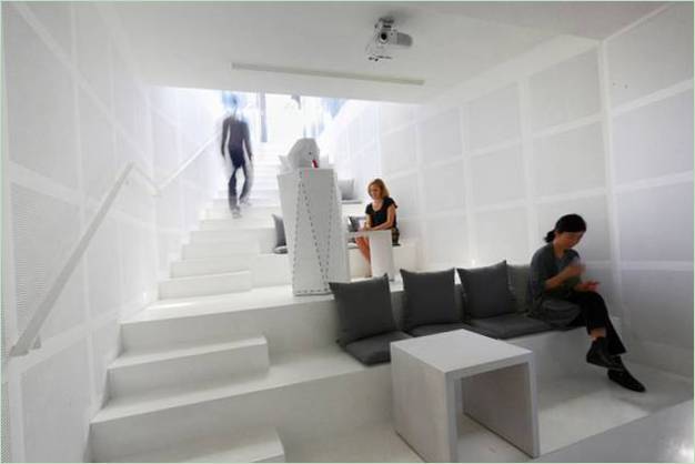 Koreaanse architectuur: een trap als mini-hal