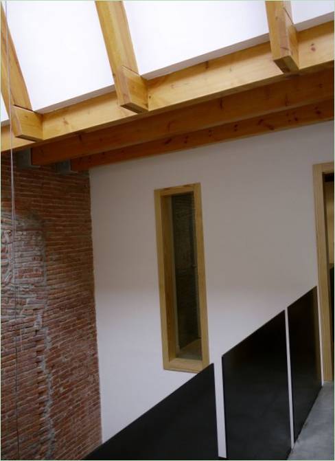 Interieurontwerp van een gerenoveerd huis, Italië