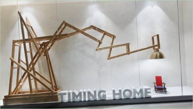 Een moderne tentoonstelling: het Timing-huisverkoopkantoor in China