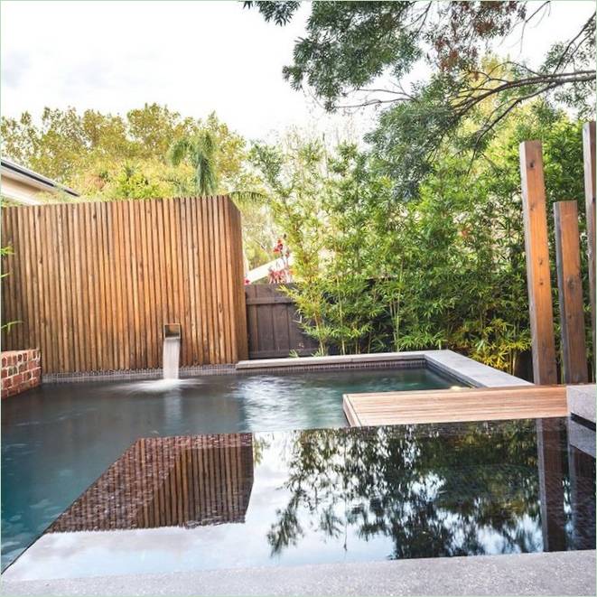 Het zwembad van Naroon Mansion in Australië