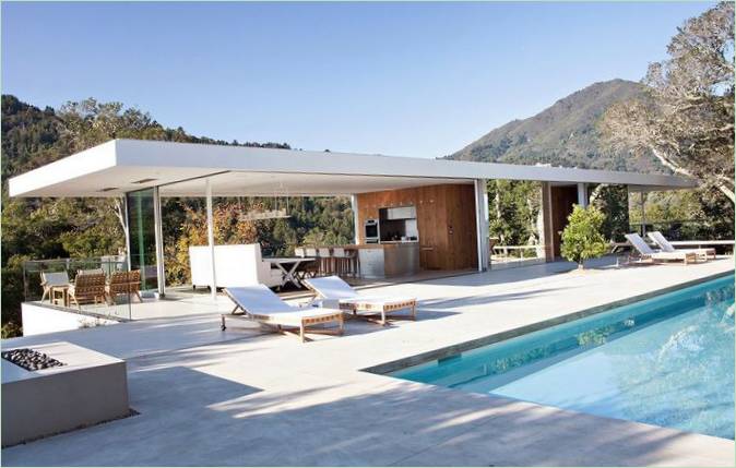 Luxueus dakterras met zwembad bij Turner Residence in Californië