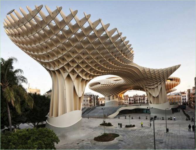 Het architectuurproject Metropol Parasol