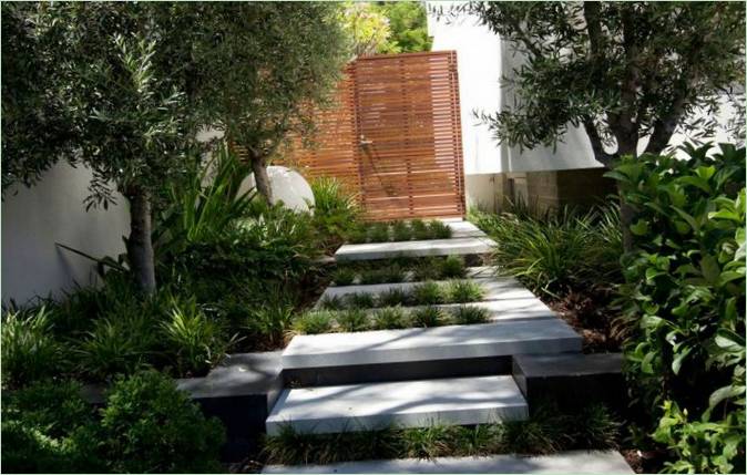 De duurzaam aangelegde woning van Tim Davies Landscaping, Perth, Australië