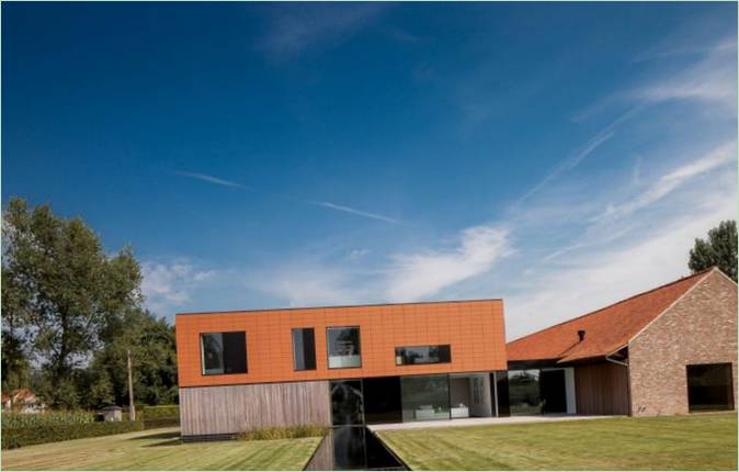 De weelderige Schuur, een exclusieve creatie van Pascal François Architects, Aalst, Vlaanderen, België