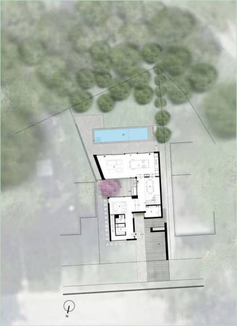 Cedarvale Ravine House privé huis plan