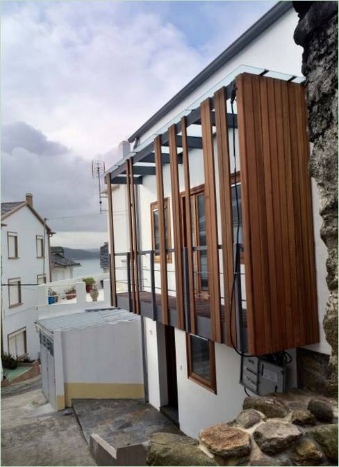Ontwerp van een conceptwoning in Estaca de Bares, Noord-Spanje
