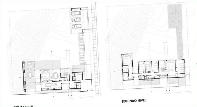 Huisplan van Prado Arquitectos