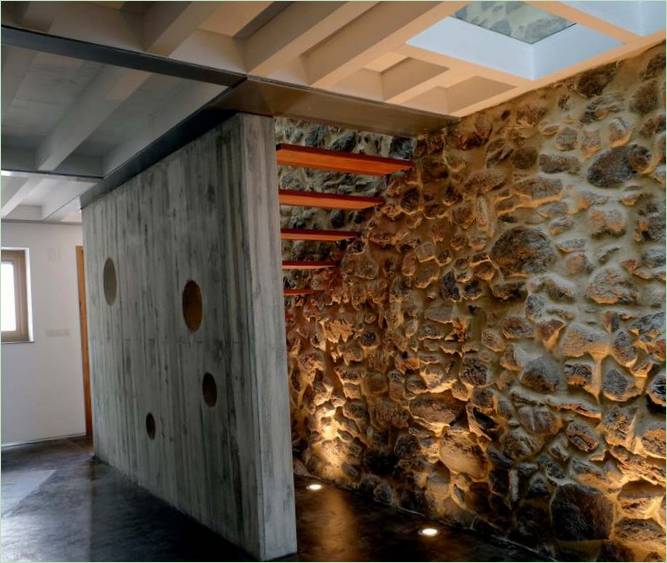 Ontwerp van een conceptwoning in Estaca de Bares in Noord-Spanje
