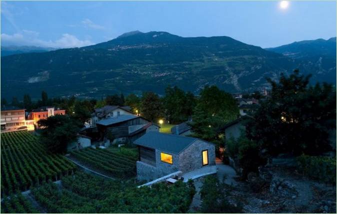 Hermanier landhuis ontwerp in Zwitserland