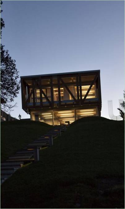 Interieurontwerp voor Takapuna House in Nieuw-Zeeland