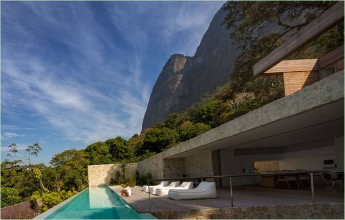 Het Al House in Rio de Janeiro heeft een prachtig buitenterras