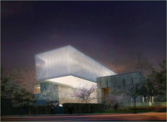 Barnes Foundation Galeriegebouw door Tod Williams Billie Tsien Architect