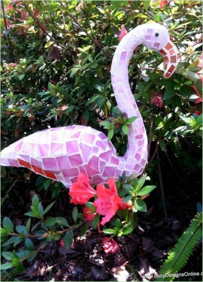 Flamingo sculptuur