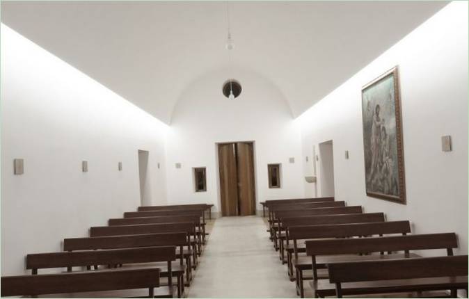 Capela kerk interieur