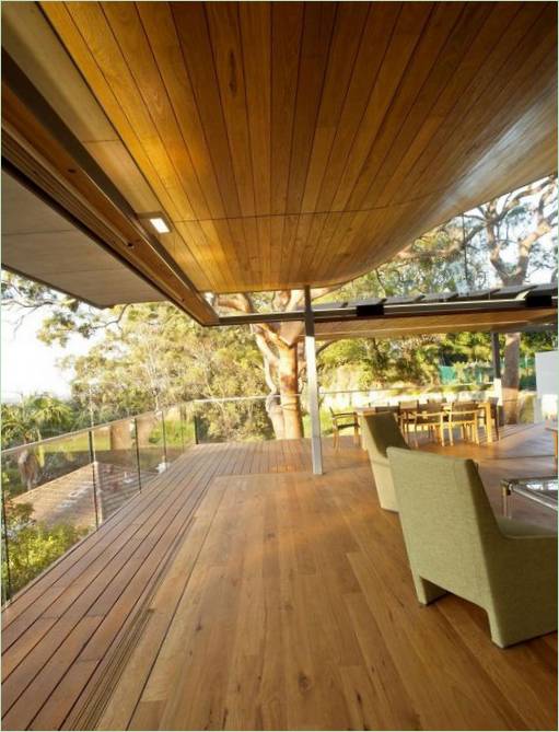 Interieurontwerp van Angophora huis in Sydney